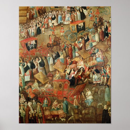 Plaza Mayor in Mexico，車両の詳細 ポスター (正面)