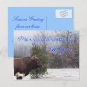 PLBメリークリスマスカスタマイズ- シーズンポストカード (正面/裏面)