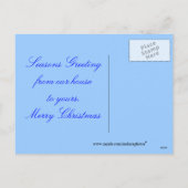 PLBメリークリスマスカスタマイズ- シーズンポストカード (裏面)