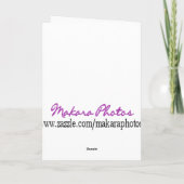 PLB悔やみや弔慰または引き起こります カード (裏面)