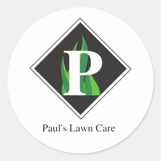 PLCカスタムステッカー ラウンドシール (正面)