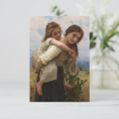 Pleasant Burden by William Adolphe Bouguerau エンクロージャーカード (スタンド正面)