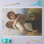 Pleasant Burden by William Adolphe Bouguerau 薄葉紙 (クラフト)