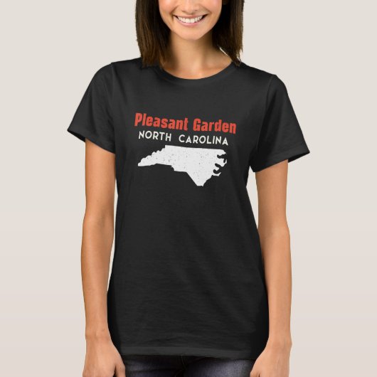Pleasant Garden North Carolina USA State America T Tシャツ (正面)