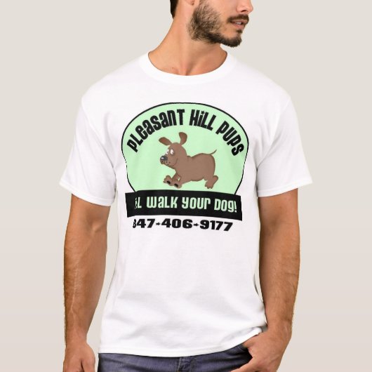 Pleasant Hillの子犬 Tシャツ (正面)