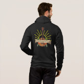 Pleasanton Uke club zip sweatshirt パーカ (裏面フル)