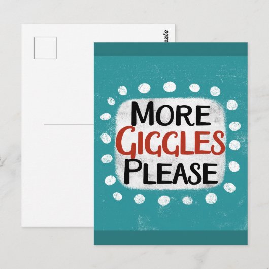 Pleaseポストカード ポストカード (正面/裏面)