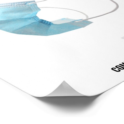 PLEASE衣服A FACEMASKポスター ポスター (角)