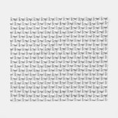 Please Be Halloween Spooky Season Skeleton Bones フリースブランケット (正面(横))