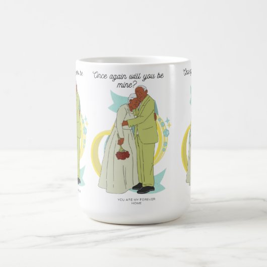 Please Be mine" コーヒーマグカップ (中央)