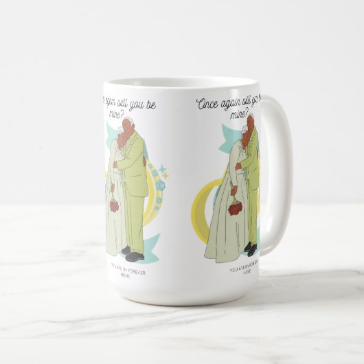 Please Be mine" コーヒーマグカップ (正面右)