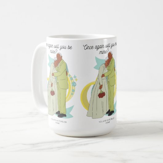 Please Be mine" コーヒーマグカップ (正面左)