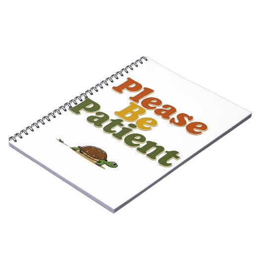 Please Be Patient ノートブック (左側)