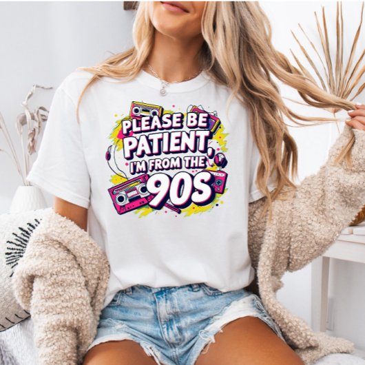 Please Be Patient with Me I'm from the 1900s プラスサイズTシャツ