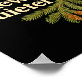 Please Chew Quieter Funny Misophonia Bird Quote  ポスター (角)