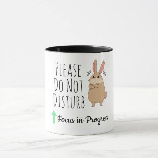 Please Do Not Disturb Mug for Coworkers マグカップ (中央)