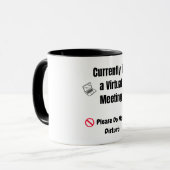 Please Do Not Disturb Mug for Coworkers マグカップ (正面左)