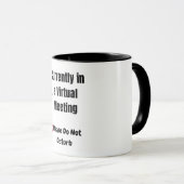 Please Do Not Disturb Mug for Coworkers マグカップ (正面右)