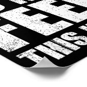 Please Do Not Feed This Human ポスター (角)