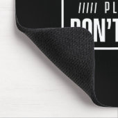 Please Do Not Touch Just Watch Don't Touch Hands O マウスパッド (コーナー)