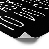 Please Don't Ask Me To Do Stuff Funny Sarcasm Quot ポスター (角)