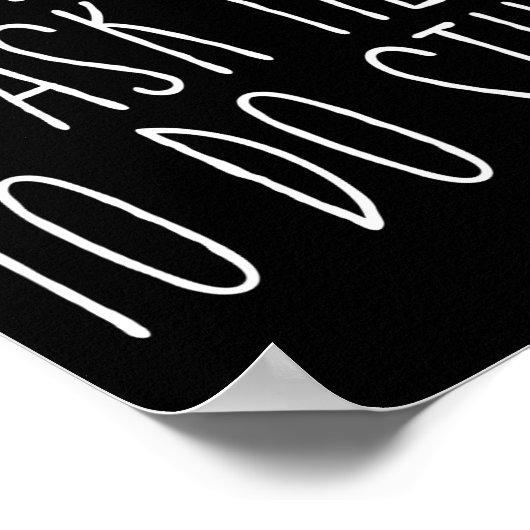 Please Don't Ask Me To Do Stuff Funny Sarcasm Quot ポスター (角)