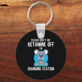 Please Don't Do Ketamine Off The Koala Kare Changi キーホルダー (正面)