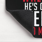 Please Dont Feed The Wrestler He Is Cutting Weight マウスパッド (コーナー)