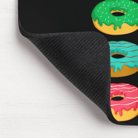 Please Don't Stare At My Six Pack Donuts Abs Funny マウスパッド (コーナー)