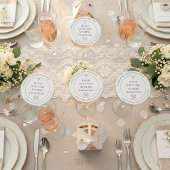 Please Don't Take My Drink, I'm Dancing Wedding  ラウンドペーパーコースター