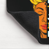 Please Don't Try Me Try Jesus Black Girl Magic Mel マウスパッド (コーナー)