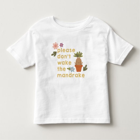 Please Don't Wake The Mandrake トドラーTシャツ (正面)