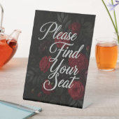 Please Find Your Seat Signs 台座サイン (インサイチュ)