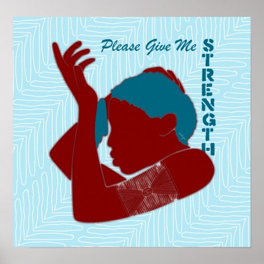 Please Give Me Strength ポスター (正面)