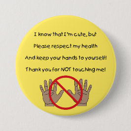 Please Hands 保 To Self(セルフボタン(YAA) 缶バッジ