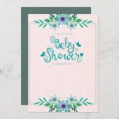 Please Join us for a Baby Shower 招待状 (正面/裏面)