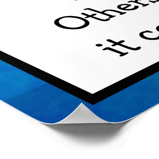 Please Put On Your Face Mask Sign ポスター (角)