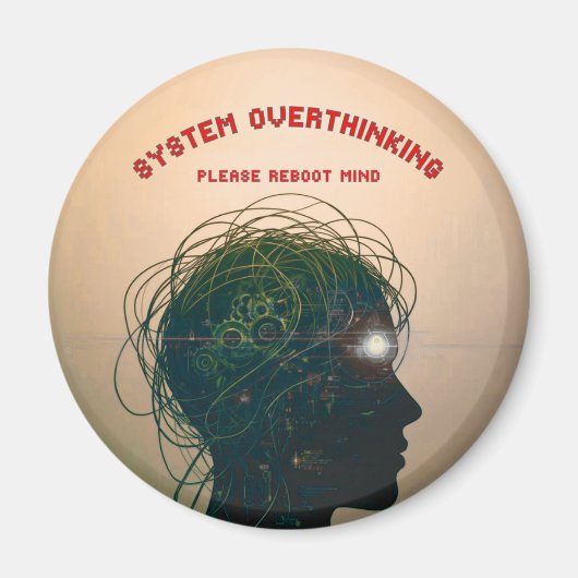 Please Reboot Mind | Digital Logic Magnet マグネット (正面)