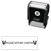 PLEASE RETURN CARTON セルフインキングスタンプ (インサイチュ)