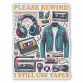 Please Rewind - I still Use Tabes シール (正面)
