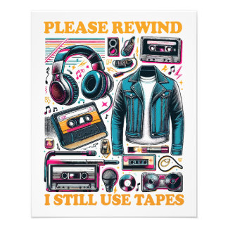 Please Rewind - I still Use Tabes フォトプリント