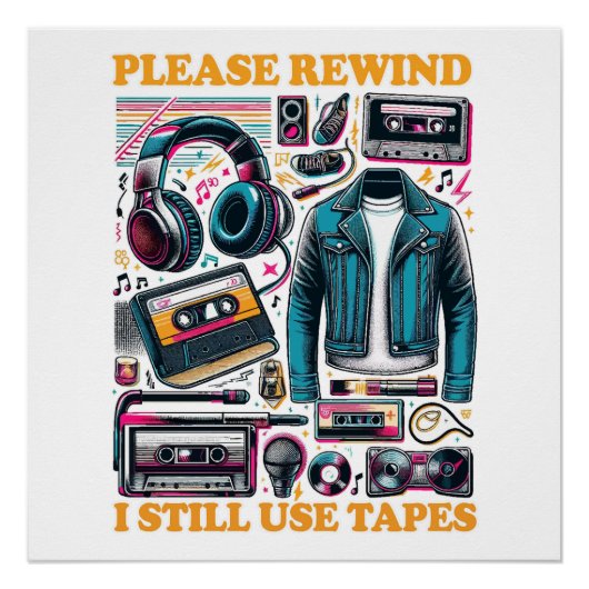 Please Rewind - I still Use Tabes ポスター (正面)