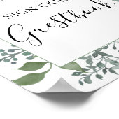 Please sign Our Guestbook 葉 Amentery  Folids ポスター (角)