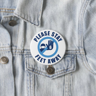 Please Stay 6足 遠くに 缶バッジ