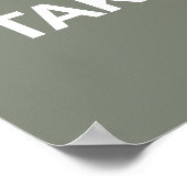 PLEASE, TAKE A SIT – Funny Bathroom Poster ポスター (角)