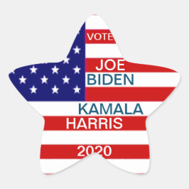 Please Vote Joeバイデン氏, Kamala Harris American Flag 星シール