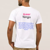 pleaseFollowQT Tシャツ (裏面)