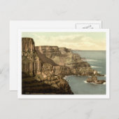 Pleaskin Head, Giants Causeway, Co. Antrim ポストカード (正面/裏面)