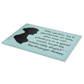 Pleasure in a Good Novel Jane Austen引用文 カッティングボード (角)