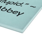 Pleasure in a Good Novel Jane Austen引用文 カッティングボード (角)